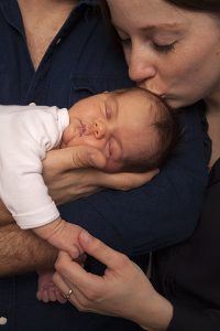 Homeshoot homesession Newbornfotos mobile Fotografin